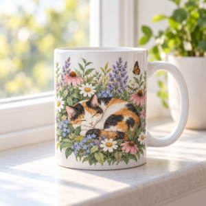 Calico Garden Mug